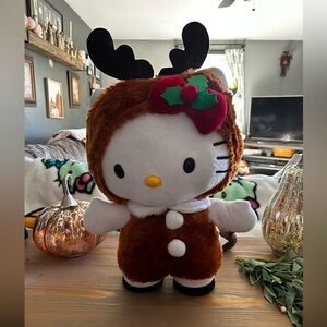 Hello Kitty, reindeer greeter never used